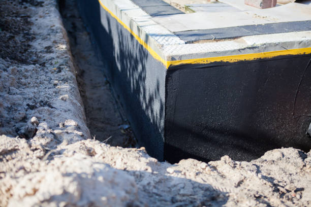 Professional Foundation Crack Repair technician working in Bedminster, NJ
